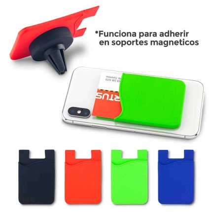 PORTATARJETAS EN SILICONA